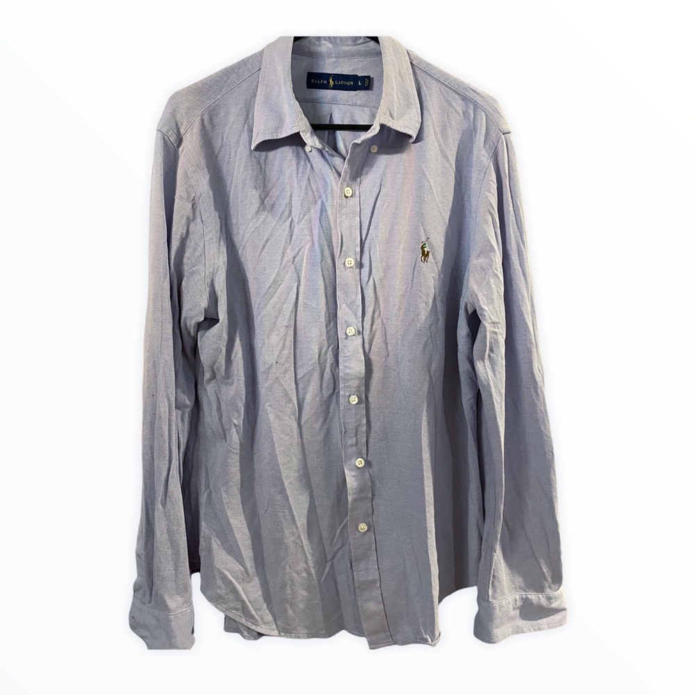 Ralph Lauren Lilac Button Down Shirt